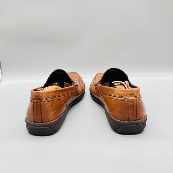 Cole Haan Shoes Mens 9.5 Brown Leather Grand OS Slip On Loafers Casual Comfort main image 6